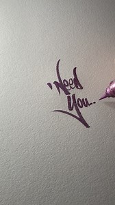 I NEED YOU 🩷. Mark your Person.. #art #graffiti #tattoo #ink #inked #lettering #handlettering #calligraphy #asmr #painting #love #typography #painting #drawing #easter #swiss #dubai | Artisto Official