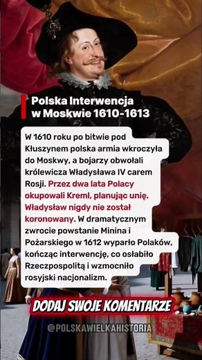 Polska Interwencja w Moskwie 1610-1613