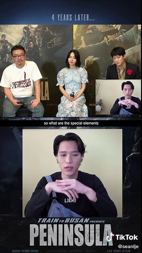 Exclusive Interview w Train to Busan Presents #Peninsula Director&main cast. in cinema 16th July🧟‍♂️#GSCMovies @gscmoviesmy #peninsula #traintobusan2