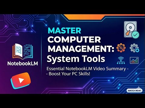 Computer Management - System Tools