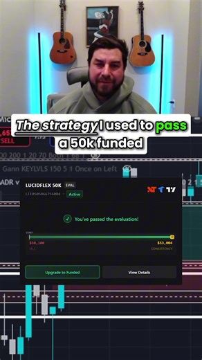 $50k eval passed... Here's how I did it. #propfirm #propfirmchallenge #propfirms