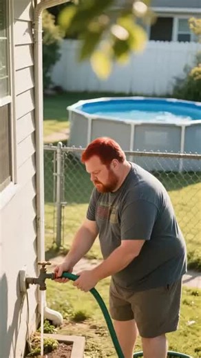 Plumber Exposes Neighbor's Water Theft for Pool