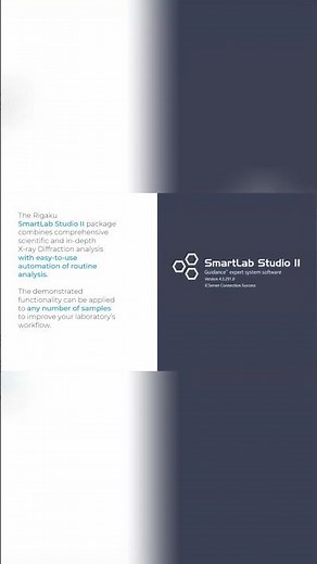 SmartLab Studio II X Ray Diffraction Analysis Explained Simply