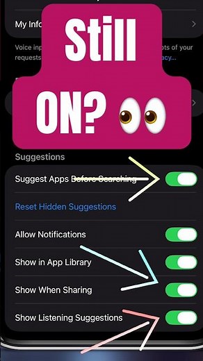 Turn OFF These iPhone Suggestions (Privacy Settings)