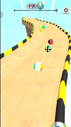 Marble Run 3d The Country Ball Race Game ⚽🤟🤟👍#gaming #games #viral #trending #shorts #short