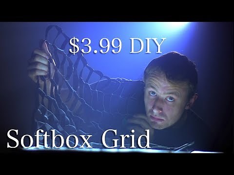 How to Make a $3.99 DIY Softbox Grid