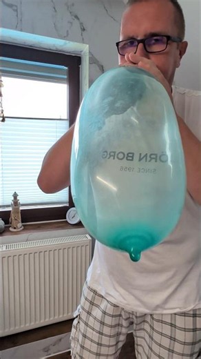 441 - b2p green condom #balloon #poppballons #balloonpop #condom