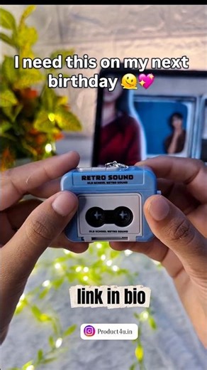 Mini Retro Radio Audio Recorder #retro #miniradio #radio