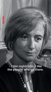 French writer Françoise Sagan, author of the classic novel Bonjour Tristesse, on her life as a raver and her lazy approach to writing. Discover how she upset post-war France in our documentary: https://www.arte.tv/en/videos/109349-000-A/bonjour-tristesse-hello-scandal/ | Arte