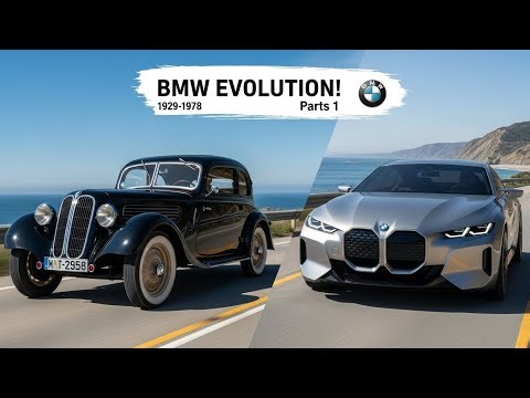 BMW Car Evolution | 1929 to 2026 – 100+ Years of Transformation in 1:15 Minutes