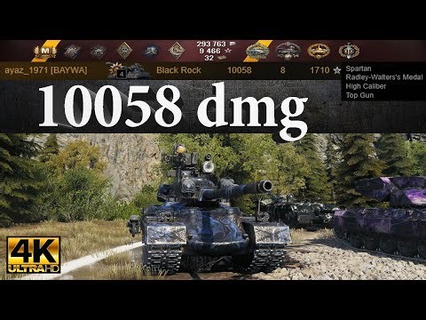 Black Rock – 10,058 DMG, 8 Kills, 1710 EXP, 3000 Block | Ultra HD 4K World of Tanks