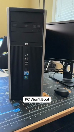 Desktop Won’t Boot! HDD Clone and Replacement! #fyp #viral #techtok #pcgaming #pcrepair #pc
