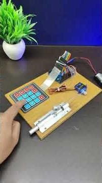 Door Lock system using Keypad best project with Arduino uno and servo Motor #technology #ai #short