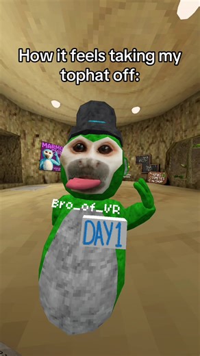 Im kinda bald😞 #marmo #vr #funny #skit #bald @Marmo VR @lucid @Screen VR Studios