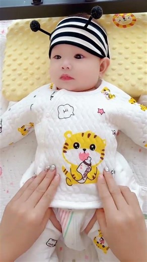 Premium Baby Cotton Front-Open Romper Set Soft Breathable Outfit Pink 👶