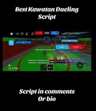 Best Kawatan Dueling Script 🤫 (Free Garamas) Script in Bio and in Comments 👀