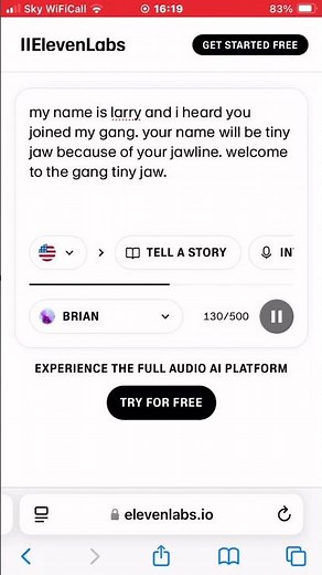 use this evil larry sound 😈