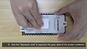 Watch HATOSHI TPU Screen Protector with Installation Location on Amazon Live