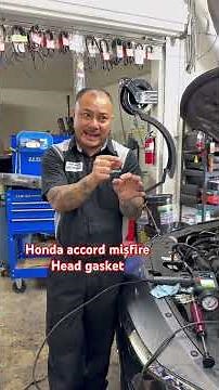 Honda accord 1.5T blown head gasket #automobile #mechanic #honda #engineblock #engine