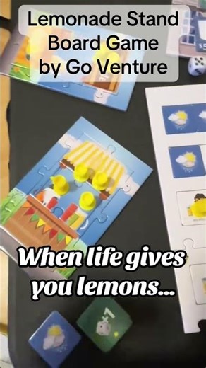 Lemonade Stand Board Game by GoVenture