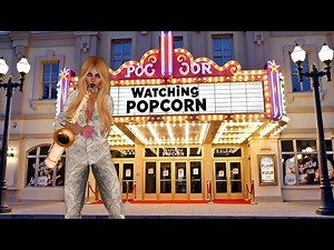Watching Popcorn - Fan video for Popcorn in Bed - The Goddess Videos Original