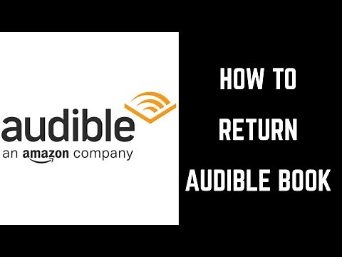 How to Return a Book on Audible