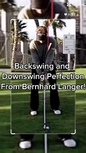 7.9K views · 17 reactions | The timeless golf swing of Bernhard Langer shows up perfect backswing and downswing positions! #reels2023 ##pgatour #golfswing | Jim LaBuda Golf | Facebook