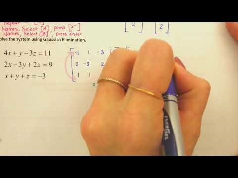 Solve Systems using Various Methods