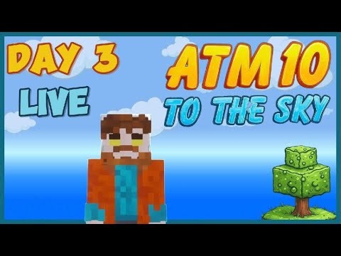 ATM10TTS Day 3 | GeoOre Automation, Power & Storage Setup