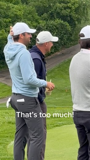 Sam | Peyton Manning nailed a house on the first tee at the Memorial Tournament Pro-Am. Scottie Scheffler, drinking a milkshake at 7am (wild... | Instagram