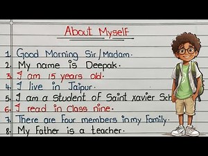 👤 "My Self in English | Easy & Simple Introduction for Beginners! | My Self #myself #introduce