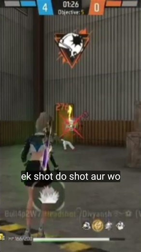 FREE FIRE 😍 # in am bot player guys and support me 😀