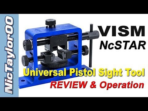 VISM NcStar Pistol Sight Press Review & Operation