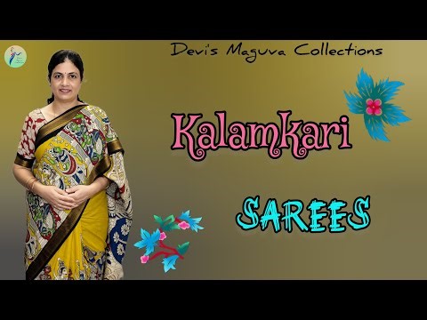 💫 Kalamkari sarees@ Devi's Maguva Collections|| 7396841375 #saree