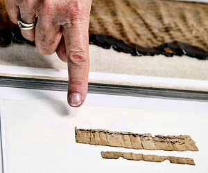Rare 7th century B.C. Hebrew papyrus with name of Jerusalem revealed