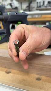 5.5M views · 5K reactions | The Festool deburring countersink bit for really clean counter sink edges  #woodworking #tools #maker | The Dusty Lumber Co. | Facebook
