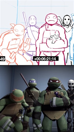 Teenage Mutant Ninja Turtles on Instagram: "the elevator scene like you've never seen before"