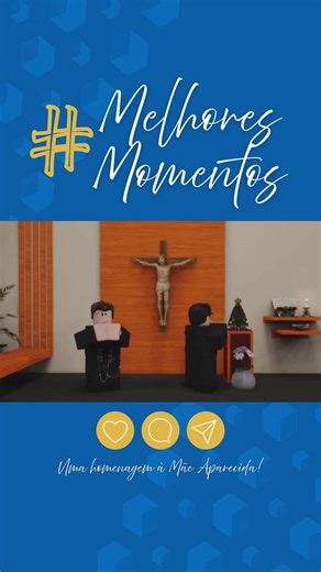 Participe e reze conosco no Terço de Aparecida. Você que não acompanhou a transmissão AO VIVO de hoje, veja um trecho do nosso momento de fé e evangelização com Padre Marlos Aurélio, C.Ss.R e Padre Daniel Lopes, C.Ss.R! #terço #roblox #fé #livehighlights #tiktoklive