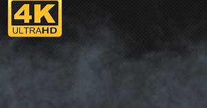 Dark Animated Smoke Fog Overlay Background Effect