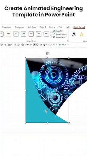 Create animated engineering templates in PowerPoint