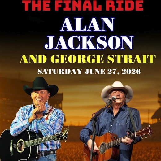 THE LAST TIME ON STAGE: ALAN JACKSON’S PERFORMANCE WITH GEORGE STRAIT Country music history will be written on June 27, 2026, at Nissan Stadium in Nashville, as George Strait joins Alan Jackson for what is considered Alan’s final show... 👉 Full information here: https://musicindustrybuzz.site/the-last-time-on-stage-alan-jackson-and-george-strait-reunite-for-one-final-night-of-country-music-magic/ After decades of songs that defined small towns, highways, and heartbreak, Alan is preparing to say