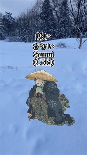 Learn Japanese through traditional culture. Follow to explore Japanese language and culture more deeply. ーーーーーーーーーーーー 【✏️This time’s Japanese】 ・Winter → ふゆ (Fuyu) ・Cold → さむい (Samui) ・Snow → ゆき (Yuki) ・White → しろい (Shiroi) ・Cold to the touch → つめたい (Tsumetai) ・Touch the snow → ゆきをさわる (Yuki o sawaru) ーーーーーーー Please check out our other posts about Japan as well. Thank you！ ありがとう！ (arigatou) #japanesestudy #japanculture #japaneselanguage #japan #ukiyoe