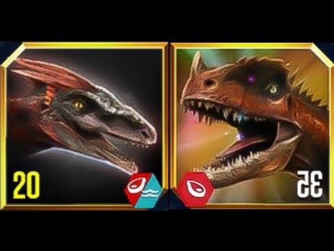 DOMINION PYRORAPTOR VS DOMINION GIGANOTOSAURUS - Jurassic World The Game (EP-1030)