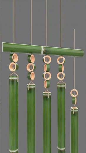 From a single bamboo stalk to a string of wind chimes. Every cut is a dialogue with nature