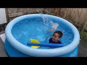 Our Saturday Morning feat. Bestway Fast Set pool 6ft | Best for small spaces