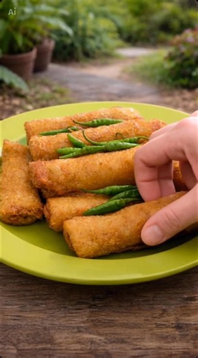 Sosis Solo (Jajanan Pasar Khas Solo) Sosis Solo adalah jajanan tradisional mirip risoles, berkulit dadar tipis dengan isian ayam berbumbu manis-gurih, lalu digoreng hingga keemasan. Cocok untuk jualan maupun camilan keluarga. 🧺 Bahan-bahan Bahan Kulit (Dadar) • 125 gram tepung terigu protein sedang • 1 butir telur • 250 ml air • ½ sdt garam • 1 sdm minyak goreng Bahan Isian • 250 gram dada ayam, cincang halus • 3 siung bawang putih, haluskan • 4 butir bawang merah, haluskan • 1 sdt ketumbar bub
