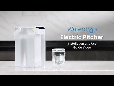 Installation and User Guide of Waterdrop Electric Pitcher