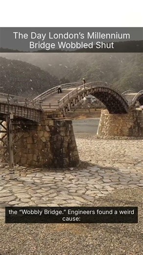 The Day London’s Millennium Bridge Wobbled Shut