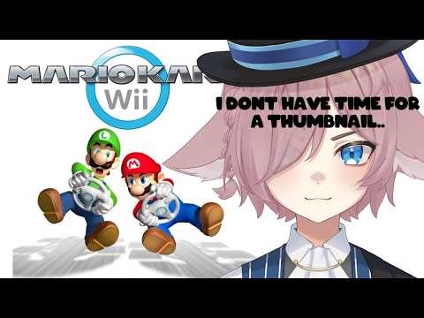 mario kart wii. why the hell not?