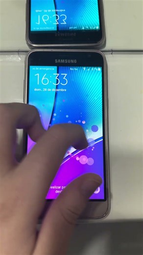 Samsung Galaxy J3 2016 Bubble - Popping colours effect! #shorts